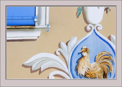 Cockerel Wall Painting