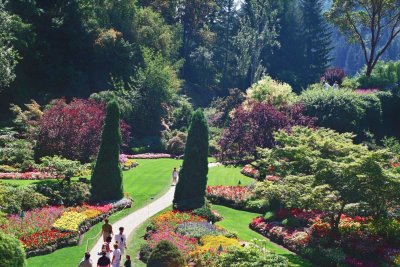 Vancouver Island, Butchart Gardens