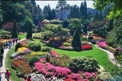 Vancouver Island, Butchart Gardens