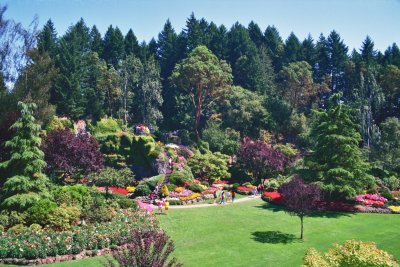 Vancouver Island, Butchart Gardens