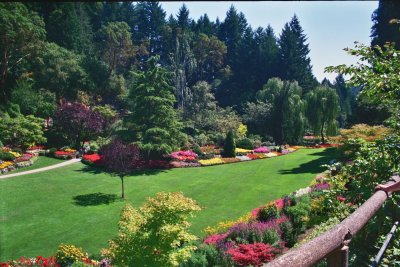 Vancouver Island, Butchart Gardens