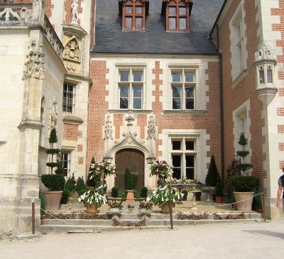 The house where Leonardo de Vinci died Val de Loire..Amboise