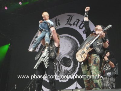 Cute kid with Black Label Society