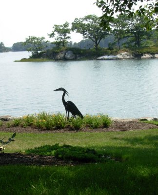 Heron Sculpture