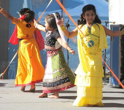 Three Indian Dancers