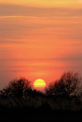 Tramonto dalla Restera