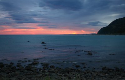 Kaikoura coast sunset OZ9W7858