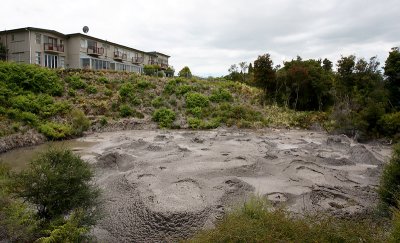 Rotorua City Te Puia mud-pools OZ9W6192