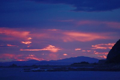 Kaikoura coast sunset OZ9W7882
