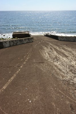 Slipway for hauling Sperm whales to factory Lajes Pico OZ9W9150