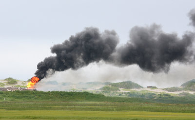 garbage burning Nikolskoye settlement  OZ9W2117