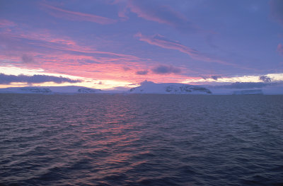 Antarctic Sound sunset 3