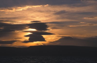 West Iceland sunset clouds 2