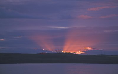 Scotland sunset