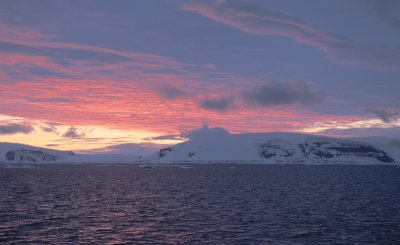 Antarctic Sound sunset 1