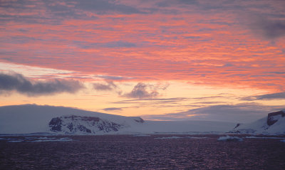 Antarctic Sound sunset 2