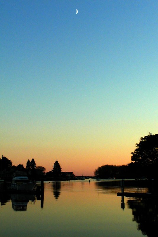 Sunset in Kennebunkport , Maine