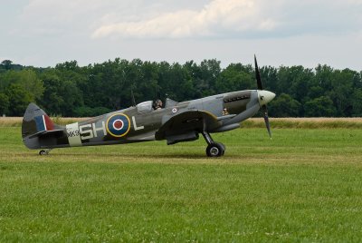 Spitfire on Runway-1
