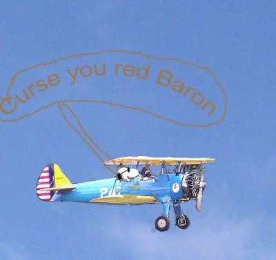 Snoopy Hunts the Red Baron