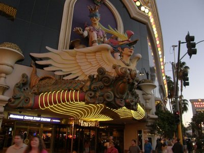 Harrah's casino on the strip