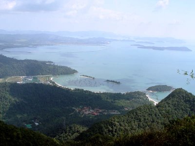 View from Gunung Mat Chinchang