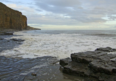 Llantwit Major looking east towards Cardiff