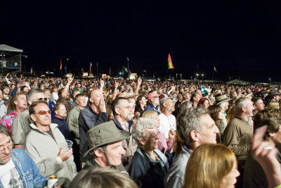 The crowd shot