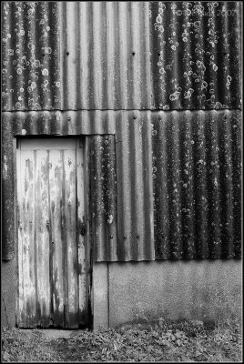 Side door to a Barn