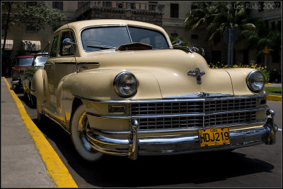 Yellow Chrysler