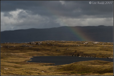 Rainbow, Mountains and Loch