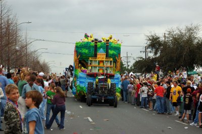 Mardi Gras Crowds