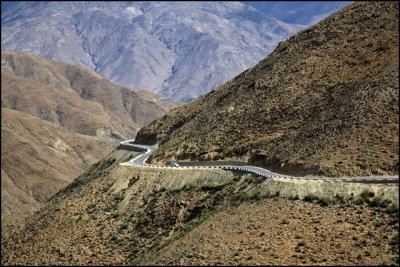 en route to Lake Yamdrok