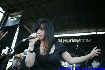 New Years Day, Vans Warped Tour, 2007 las Cruces New Mexico