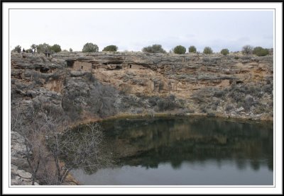 Cliff Dwelling over Montezuma Well