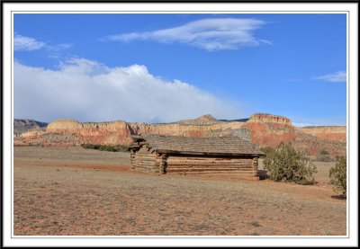 Cabin in Ghost Ranch