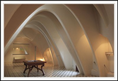 Attic of Casa Batllo