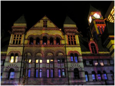 Old City Hall Illuminated