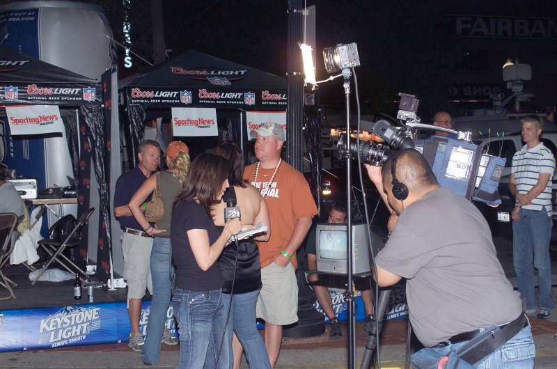 One of  Many Tx and Ok Tv Crews