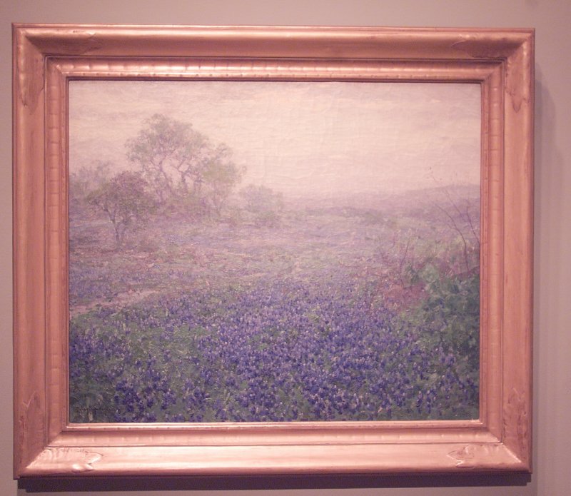 Julian Onderdonk A Cloudy Day, Blue Bonnets near San Antonio Tx 1918