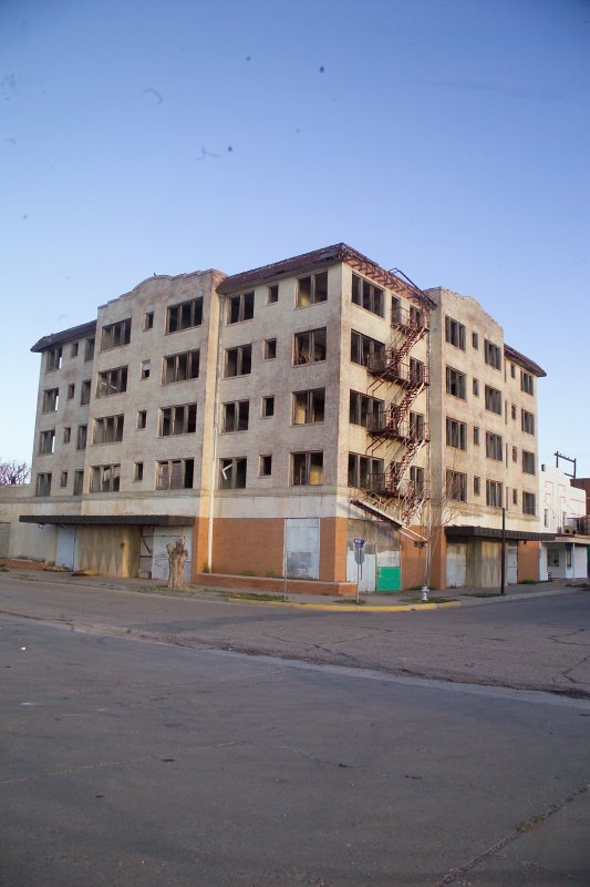 Baker Hotel -east and south sides