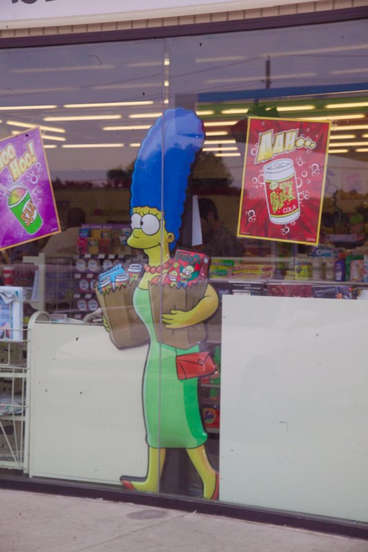Marge Simpson with Groceries