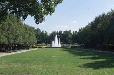 Fountain in the Garden Center