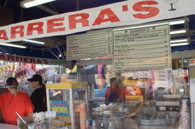 Barrera's-we fry Oreos and Ice Cream