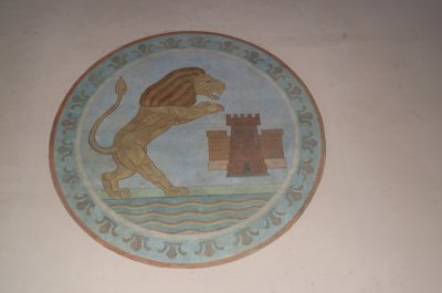 Automobile Building Fresco