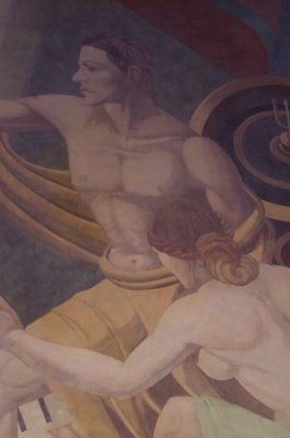 Automobile Building Fresco-noise reduced