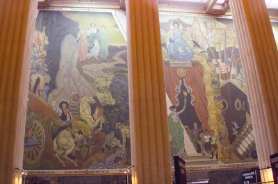 Texas Hall of State Mural