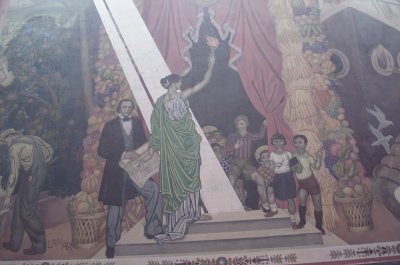 Texas Hall of State Mural