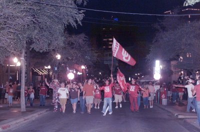 Contingent of OU Fans