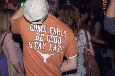 Come Early Be Loud Stay Late- Longhorn Shirt
