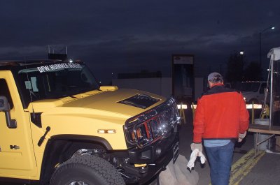 Getting the Hummer Display all Polished up